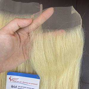 4x4 5x5 fermeture de dentelle suisse transparente 100% extensions de cheveux humains vietnamiens bruts fermeture de dentelle transparente toutes les couleurs - Product Image 3