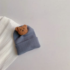 หมวกถักไหมพรมอะคริลิคสำหรับ100% กันน้ำระบายอากาศได้ดีปัก3D สำหรับฤดูหนาวหมวกถักใช้ได้ทั้งชายและหญิง - Product Image 5