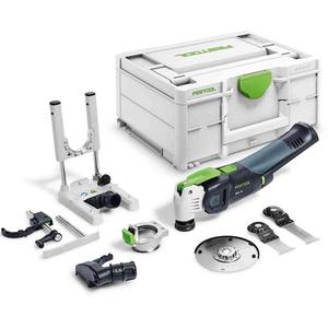 ชุดเครื่องมือสั่นสะเทือนไร้สาย Festool VECTURO รุ่น OSC 18 E-Basic ไม่รวมแบตเตอรี่ ออกแบบมาเพื่อการใช้งานเครื่องมือสั่นสะเทือนอย่างมีประสิทธิภาพ - Product Image 1