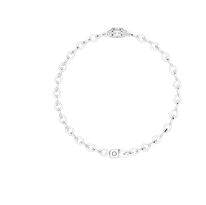 Pulsera de eslabones de cadena de diamantes naturales de platino 950 para mujer, joyería fina elegante para fiestas, excelente para mujeres de moda - Product Image 4