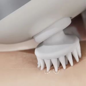 مدلك ذكي لفروة الرأس بالأشعة تحت الحمراء لاسلكي 4 رؤوس تدليك العجن مدلك للجسم لنمو الشعر بكرة اهتزاز للعجن والإجهاد - Product Image 4