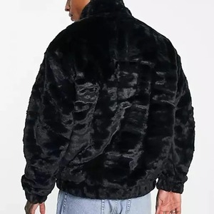 Thermal Men Jackets Winter Sweatshirt Half Zipper High Collar <b>Plush</b> Keep Warm Jacket Men Winter Hoodies Loose Pullover - Product Image 3