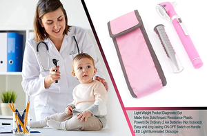 เครื่องตรวจหูแบบพกพาขนาดเล็ก ใช้ไฟฟ้า พร้อมไฟเบอร์ออปติก สำหรับการตรวจหูด้วยไฟ LED - Product Image 6