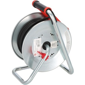 BRENNENSTUHL Garant S240 25m Cable Reel N05V3V3 3x1.5mm 240mm 3 Safety <b>Sockets</b> Sheet Steel IP44 Power Cords & <b>Extension</b> Cords - Product Image 5