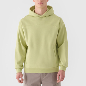 High quality 100% cotton <b>hoodies</b> for mens oversized drop shoulder unique colour custom DTG printed logo breathable mens <b>hoodies</b> - Product Image 5