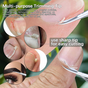 Manufacturers Multi-Purpose Curved Beauty Tool <b>Cuticle</b> <b>Trimmer</b> Dead Skin Removal Custom <b>Cuticle</b> Spring Scissors Suppliers - Product Image 4