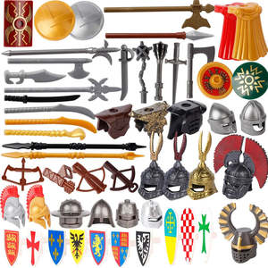 Juego de Bloques de Construcción de Armas Medievales para Lego Moc, Juguete de Construcción de Plástico - Product Image 1