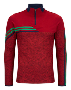 100% Polyester GAA Jersey Demi Zip Top Hurling Jacket Logo Personnalisé Impression Motif Solide Plus La Taille Tissage Tricoté - Product Image 6