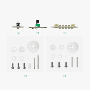 ชุดระบบมอเตอร์อัตราทดหลายระดับพร้อมโมดูลขับเคลื่อนกำลังไฟฟ้า ประเภทสินค้า - Product Image 2