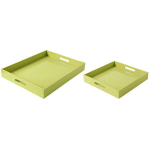 Haute Qualité Élégant Viet Nam Laque Plateau De Service Restaurant & Hôtel Fournitures Plateaux Ensemble De Service Personnalisé Multi Couleur - Product Image 2