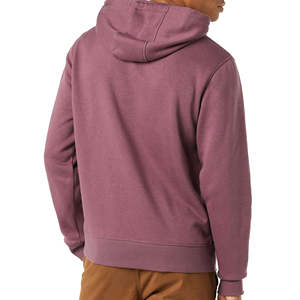 เสื้อฮู้ดผ้าฝ้าย100% สำหรับผู้ชายเสื้อฮู้ดดี้มีฮู้ดบุซับในสีล้วนสำหรับฤดูหนาวออกแบบได้ตามต้องการ - Product Image 6