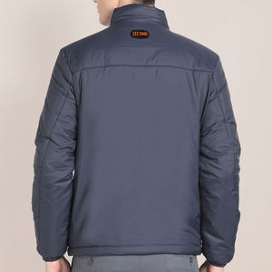 เสื้อแจ็คเก็ตพัฟเฟอร์บุใยสังเคราะห์คุณภาพสูงสำหรับผู้ชาย ผ้าแคนวาสคอตตอน 100% สำหรับฤดูหนาว กันน้ำ ระบายอากาศ กันลม สไตล์ไฮสตรีท - Product Image 4