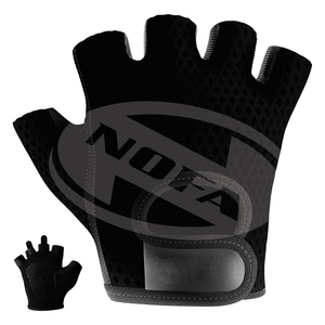 Gants de fitness prêts à être expédiés, noirs, personnalisés, pour l'entraînement sportif en plein air, résistants à la protection, pour la sécurité et les articulations dures. - Product Image 4