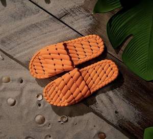 Sandales unisexes légères d'été à bout ouvert en PVC antidérapantes écologiques pour intérieur et extérieur, confortables pour la maison, approvisionnement en vrac - Product Image 4