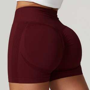 Pantalones cortos de fitness transpirables de secado rápido para mujer para correr y entrenar pantalones cortos de entrenamiento deportivo - Product Image 5