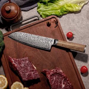 Couteau de chef japonais en acier Damas personnalisé en gros Nouveau couteau de cuisine à usage quotidien de haute qualité OEM ODM Service - Product Image 2
