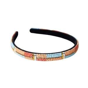 Serre-tête tendance fait main avec perles, accessoire de mode pour femmes à prix abordable - Product Image 3