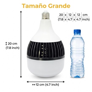 โฟโก้ LED E27 80W 6500K แสงเย็น อลูมิเนียมอัลลอยด์ที่สว่างและทนทาน ติดตั้งง่ายสำหรับคลังสินค้าในบ้านและการใช้งานเชิงพาณิชย์ - Product Image 2
