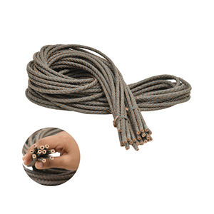 Cordón de Bolo trenzado de cuero de moda con estilo y duradero ligero para pulsera, collar, cordón artesanal hecho a mano, joyería Maki - Product Image 4