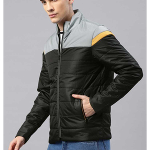 Veste bouffante à fermeture éclair sublimée personnalisée pour hommes et femmes Manteau d'hiver imperméable en duvet fabriqué par les hommes - Product Image 6
