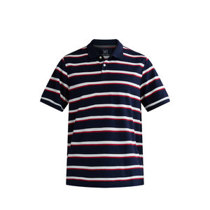 Camiseta Polo unisex Ice Ion con cuello vuelto, ropa de trabajo de manga corta, Camiseta con estampado de logotipo bordado, patrón sólido - Product Image 1