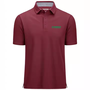 Casual Wear Men Light Blue Polo <b>Shirts</b> Hot Selling New Design Custom Logo Solid <b>Color</b> Breathable Polo <b>Shirts</b> - Product Image 4