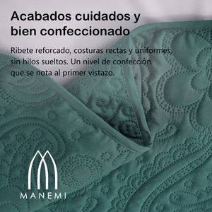 MANEMI Couvre-lit d'été mi-saison avec 1 ou 2 taies d'oreiller, différentes tailles - Product Image 2