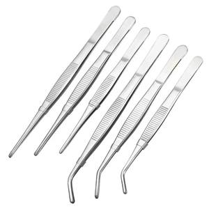 Pince à épiler multifonctionnelle semi-faite à la main en nylon/PBT, pince pour aquarium, pince longue, forceps médical, outils d'alimentation pour animaux de compagnie, antidérapante - Product Image 1