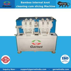 Machine de nettoyage de noeuds en bambou pour le traitement des noix - Product Image 1