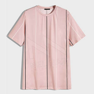 T-shirts d'été décontractés à manches courtes pour hommes 100% coton Jersey Crew Knitted New Style Prix raisonnable - Product Image 1