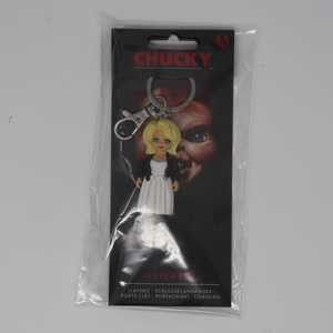 Porte-clés Chucky 3D mignon style anime, personnalisé en métal, PVC, acrylique, caoutchouc, lumineux, pour Tiffany de Bride of Chucky - Product Image 2