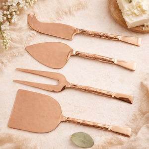 Juego de Cuchillos para Queso Royal, Hojas de Acero Inoxidable, Mangos de Resina, Ecológico, Apto para Lavavajillas, Elegante y Duradero para el Hogar - Product Image 4