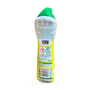 Detergentes de cocina de limpieza profunda 100% naturales de alta calidad, líquido (UI), botella de 500ML, crema CIF amarilla de limón - Product Image 2