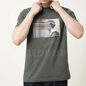 T-shirts imprimés de qualité supérieure selon la demande des clients T-shirts T-shirts imprimés à prix bon marché - Product Image 1