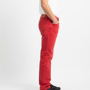 Vêtements de ville vintage pour hommes, jeans en denim extensible OEM, personnalisés, vente en gros, vêtements de mode décontractés durables en coton ajustés - Product Image 3