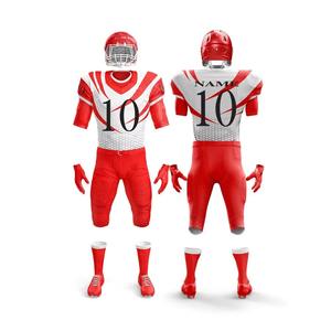 Conjunto de Uniforme Deportivo de Fútbol Americano de Primera Calidad OEM, Ajuste Personalizado, Tejido con Control de Humedad, Alto Impacto, Pantalones Cortos para Verano - Product Image 5