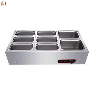 Baño María Eléctrico Comercial para <span class=keywords><strong>Comida</strong></span> Rápida, Exhibidor de Alimentos Calientes para Restaurante, Calentador de Alimentos para Buffet - Product Image 4