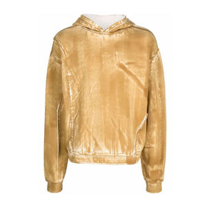 Quantité en vrac Hommes Acid Washed Hoodies À Vendre Marque Privée Coton Mélangé Conception Personnalisée Hommes Acid Wash Hoodies - Product Image 5