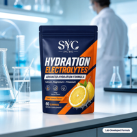 SYC BIO Elektrolyt Hydratatie Gummies, Calcium Magnesium Kalium Mengsel, Groothandelsdistributeurs, 60 stuks, OEM ODM Bulk Leverancier