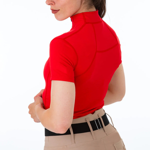 2024 Top Trending Horse Riding Base Layers Camisas hechas a medida Servicios OEM Diseñe sus propias demandas Calzones ecuestres calientes - Product Image 3