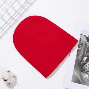 Cómodos gorros para hombre, diseño a rayas de Color, gorros de invierno hechos con logotipo personalizado, gorro Unisex de algodón 100% para adultos - Product Image 1