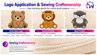 Fábrica de Cajas Sorpresa de Peluches Personalizables ODM OEM, Estilo Mini y Tamaño Grande, Llavero de Peluche de Animal Personalizado, Caja Sorpresa