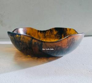 2025 plus grande vente de haute qualité bol à soupe en résine artisanat apéritif bols Antique décoré bol à fruits bols de décoration de mariage - Product Image 4