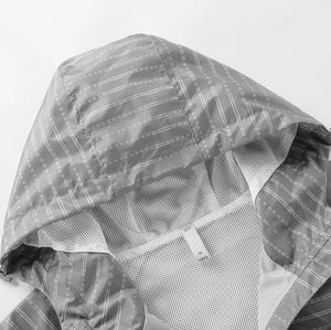 Veste coupe-vent à col montant zippée pour homme, nouvelle conception de fabricant professionnel, fine, à capuche, sportive, broderie personnalisée - Product Image 3