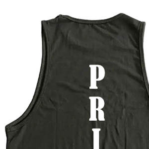 2025 logotipo personalizado de los hombres de alta calidad 100% algodón camiseta sin mangas transpirable Casual tejido 160g tela bordado impresión Offset - Product Image 4