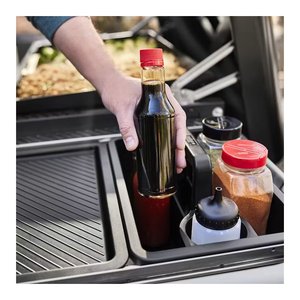 Accessoires de barbecue Premium Black 3400128, plateau, couvercle, panier pour planche à découper de 76 cm - Product Image 6