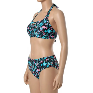 กางเกงว่ายน้ำพิมพ์ลายดิจิตอลแห้งเร็วชุดว่ายน้ำโพลีเอสเตอร์เนื้อนุ่มใส่สบายกางเกงว่ายน้ำสำหรับฤดูร้อนวันหยุดพักผ่อน - Product Image 3