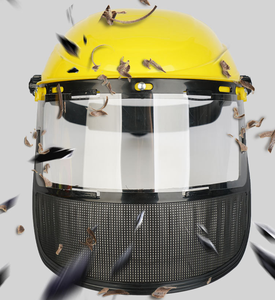 Casco de seguridad de fábrica, sombrero, visera de malla, casco de cara completa, desbrozadora, cortacésped de jardín, máscara protectora - Product Image 3