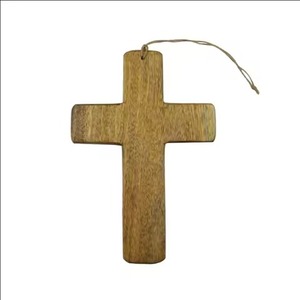 Adorno colgante, arte colgante de pared de Navidad, decoración colgante en forma de corazón, diseño de madera maciza - Product Image 3