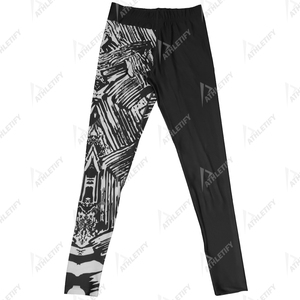 Leggings de Yoga de cintura alta estampados Ajuste cómodo para el gimnasio Correr Yoga y Fitness Ropa deportiva elegante para cada estilo de vida - Product Image 1